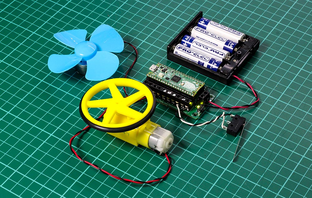 Introducing the Kitronik Motor Driver Board For Raspberry Pi Pico