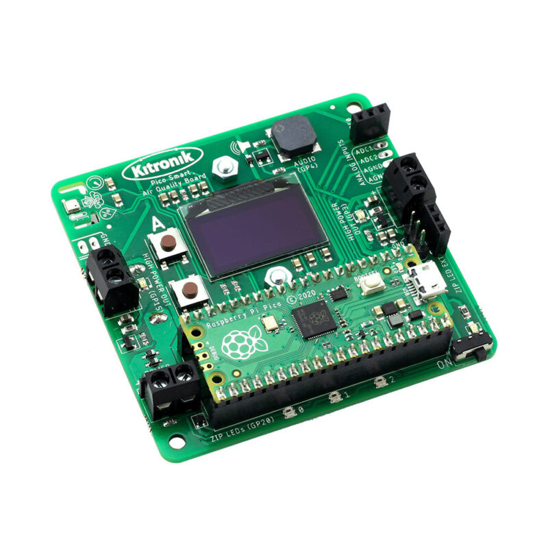Kitronik Air Quality Datalogging Board for Pico - Image 3