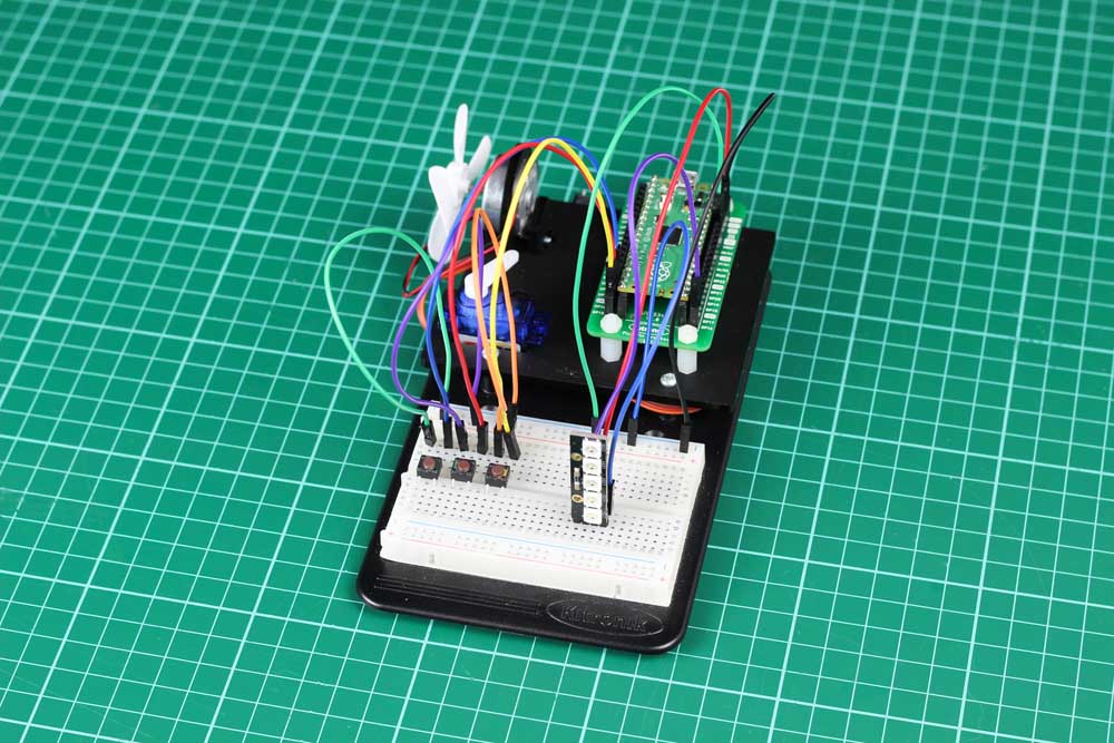 Pico Inventor’s Kit Experiment 10 – Controlling ZIP LEDs