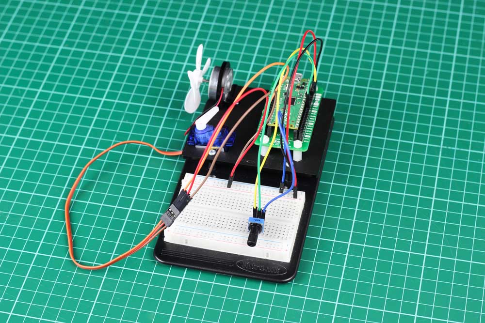 Pico Inventor’s Kit Experiment 5 – Control a Servo with a Potentiometer