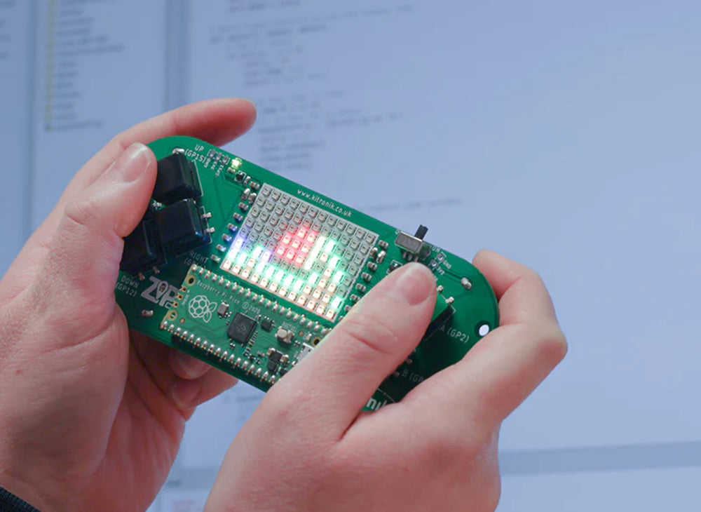 Free Lesson Plans – Kitronik ZIP96 Retro Gamer for Raspberry Pi Pico