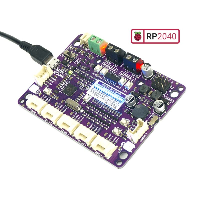 Cytron Maker Pi RP2040 : Simplifying Robotics with Raspberry Pi® RP2040 - Image 3