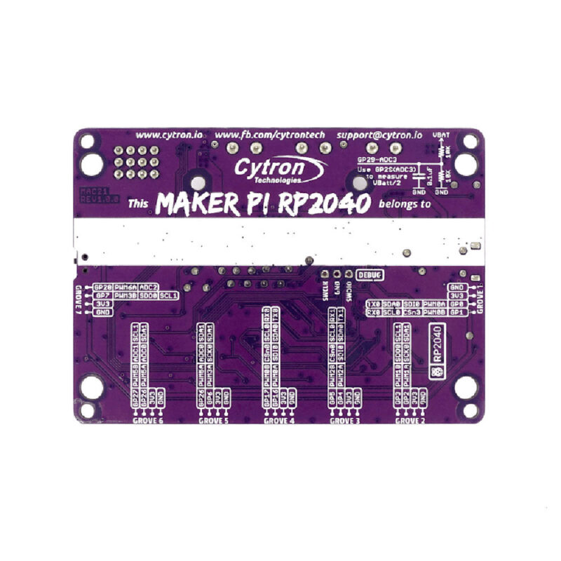 Cytron Maker Pi RP2040 : Simplifying Robotics with Raspberry Pi® RP2040 - Image 5