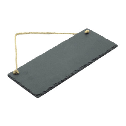 Rough Cut Laser Engraving Slate Signs - Horizontal main image