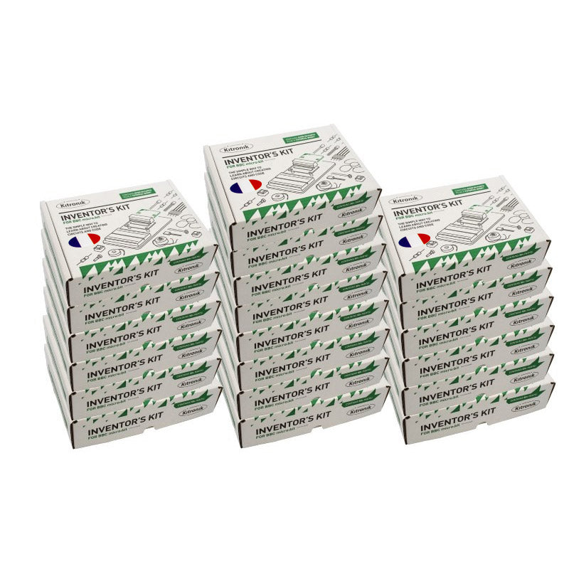 FR20 large inventors kit for the bbc microbit pack of 20
