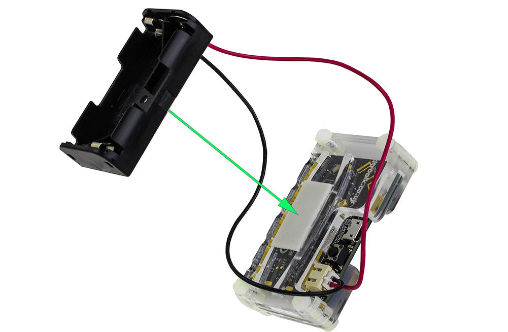 Kitronik MI:pro Protector Case for the BBC micro:bit V1 & V2 battery holder