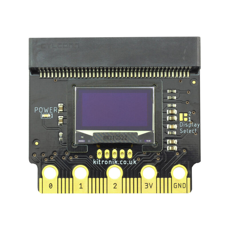 Kitronik :VIEW Graphics 128 OLED display 128x64 for BBC micro:bit - Image 4