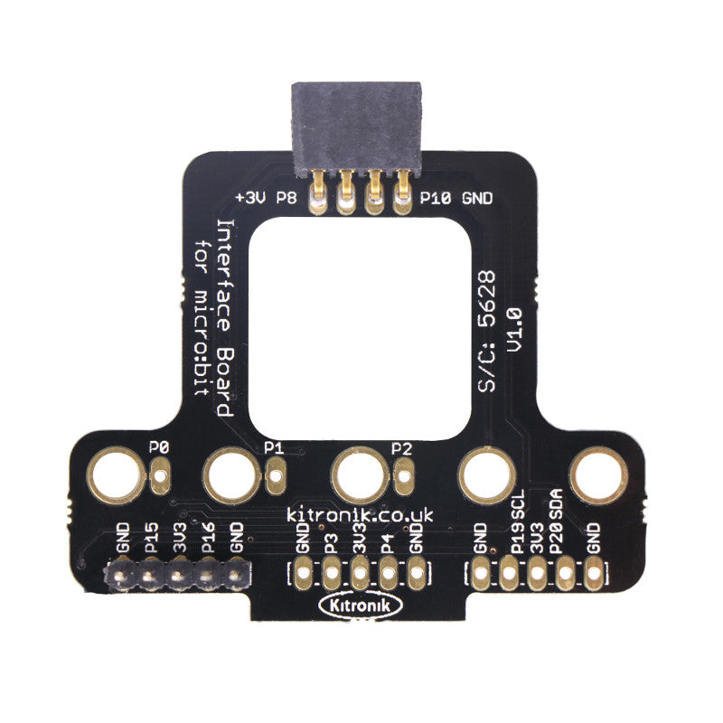 additional sensor interface board move mini microbit front