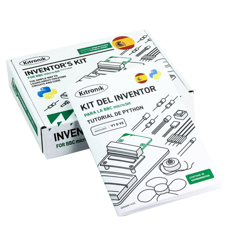 Kitronik micro:bit Inventors Kit  Python version  Spanish