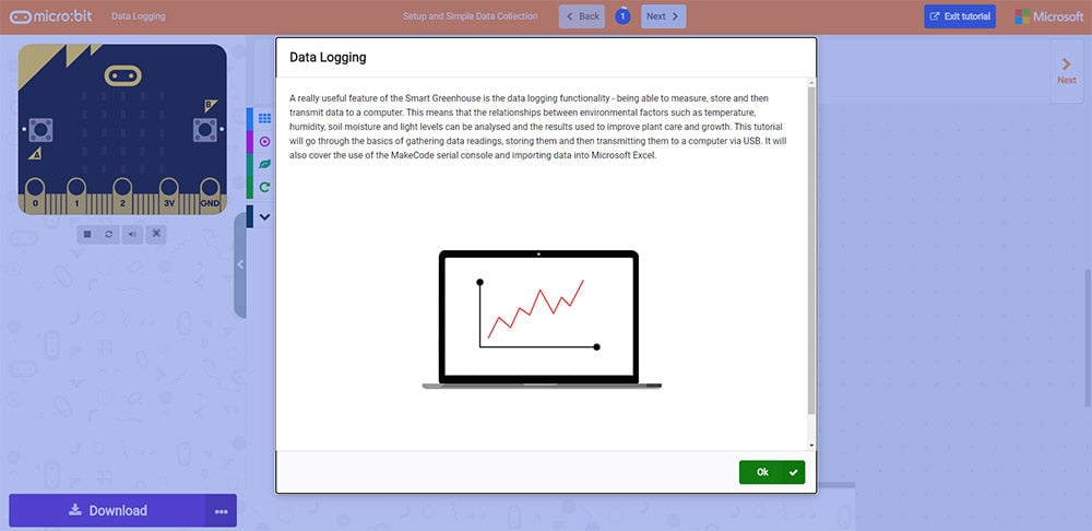 Online MakeCode Tutorials For The Greenhouse Kit G