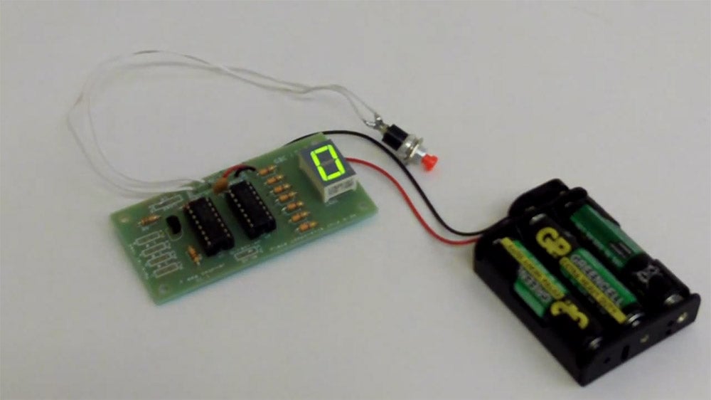 Video 7 Segment Display Demo