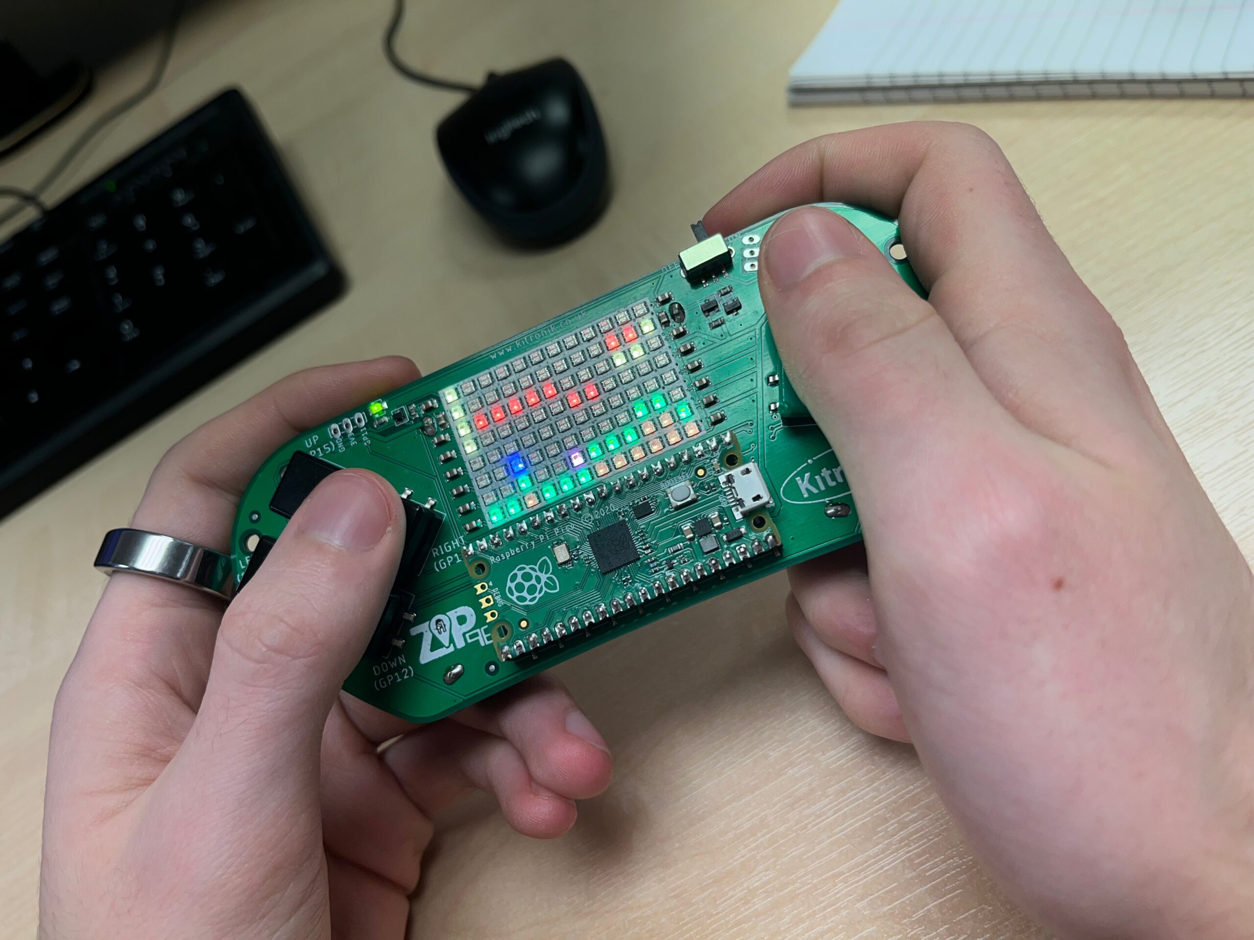 ZIP 96 Pico W Two Player Game Design