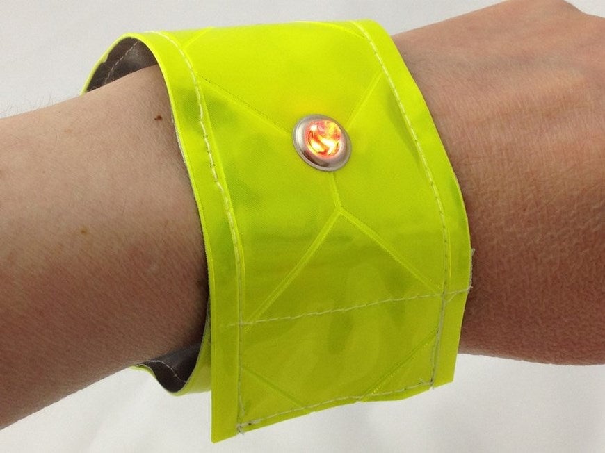How to Make a 'Be Seen, Be Safe' Armband