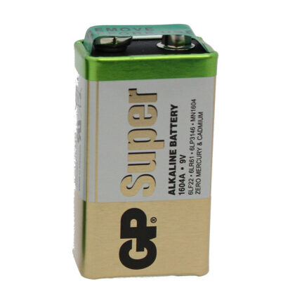 large gp alkaline pp3 battery