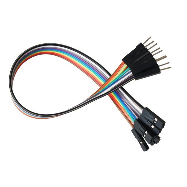 Jumper Wires 20cm M/F - Pack of 10