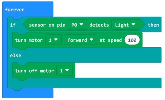Clip Detector Simple Robotics - Line Following Code Motor Control If