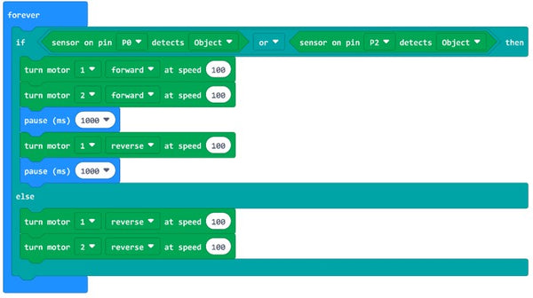 Clip Detector Simple Robotics - Object Detection Code Advance Motor Control