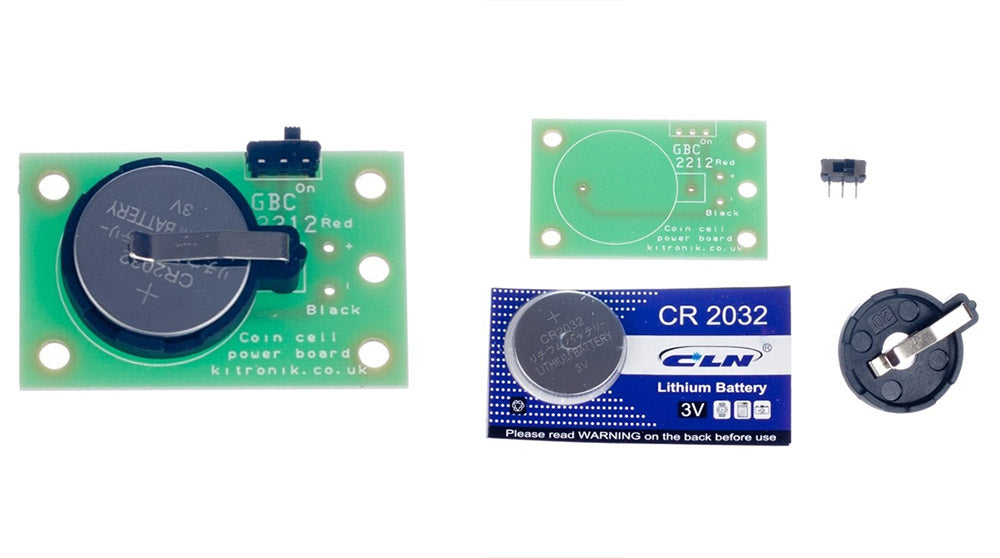 Video Coin Cell Power Board & Vibrating Motor
