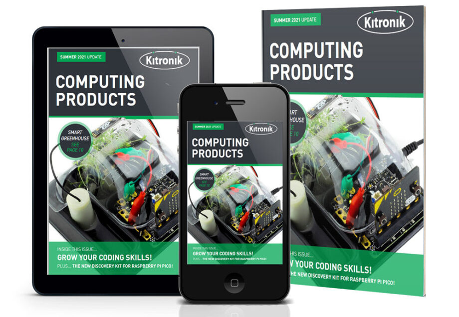 Computing Products Update Flyer Summer 2021 - Kitronik