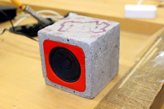 Concrete Speaker Design at Nottingham Trent University