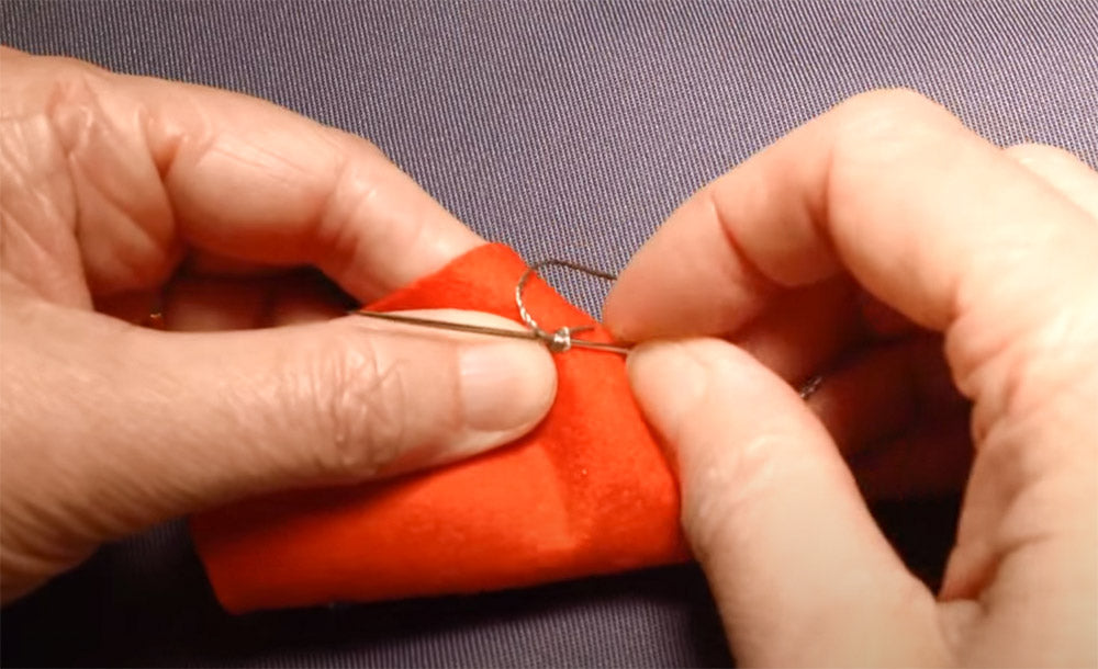 Getting Started with E-Textiles: Finishing off Your Stitches