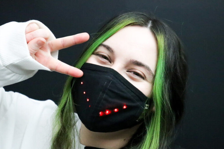Mod Your PPE With LEDs - Make An Electro Fashion Face Mask - Kitronik