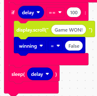 Python Blockly Check Won