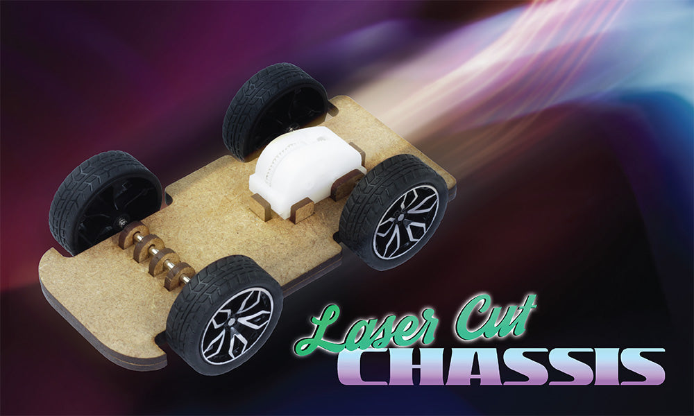 Making a Simple Laser-Cut Chassis for the Pullback Motor