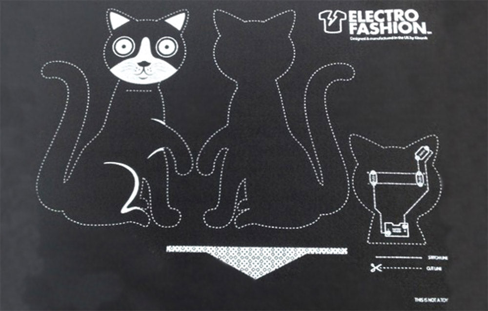 How the Electro-Fashion Cat is Screen Printed