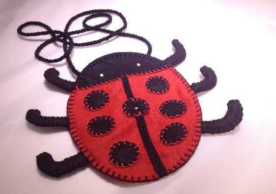 How to Make a Light-up Ladybird Bag
