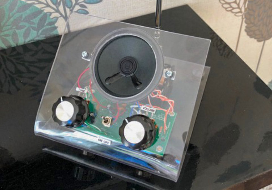 FM Radio Kit Enclosure By Allan Sharman