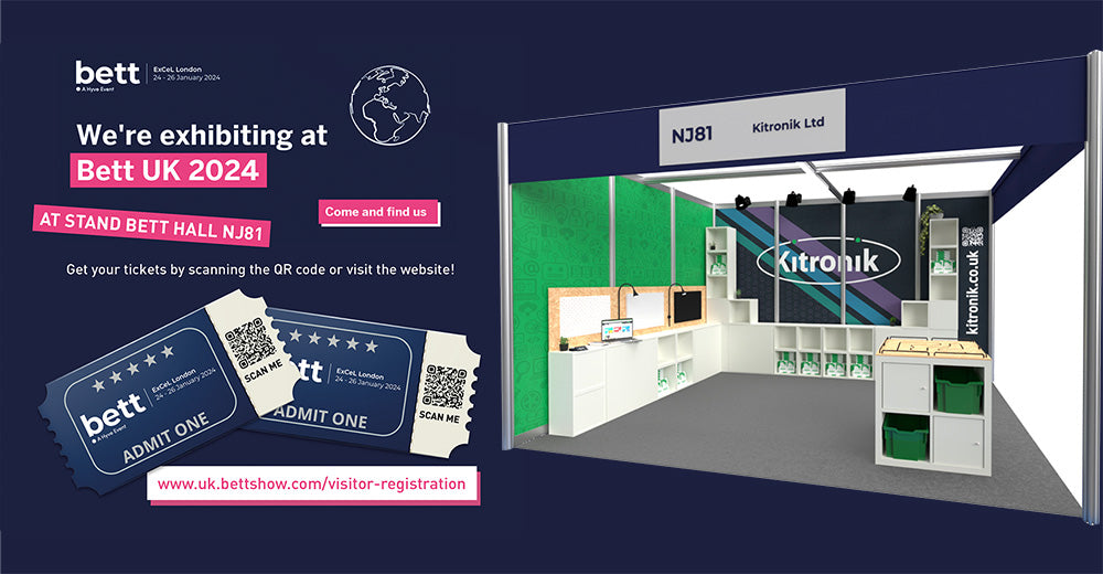 Kitronik are going to Bett 2024 – 24th – 26th Jan – Stand NJ81