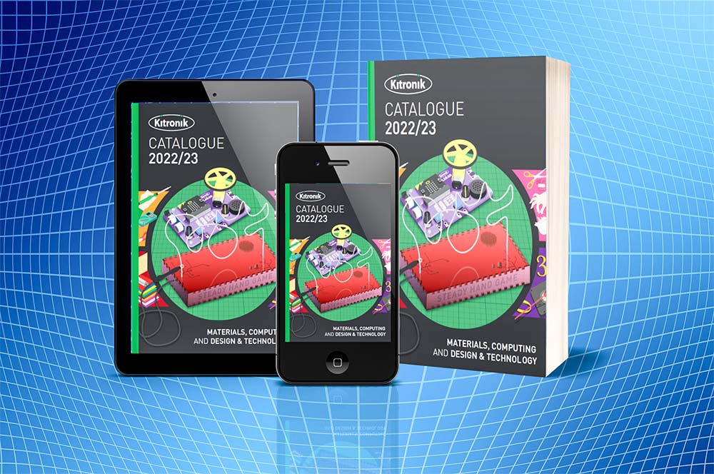 Kitronik Materials, Computing & Design & Technology Catalogue 2022-2023