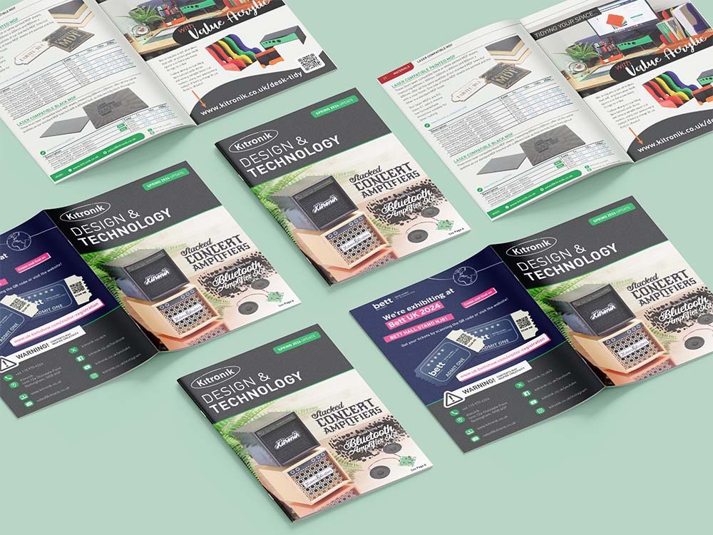 Kitronik Spring 2024 Design and Technology Update Flyer