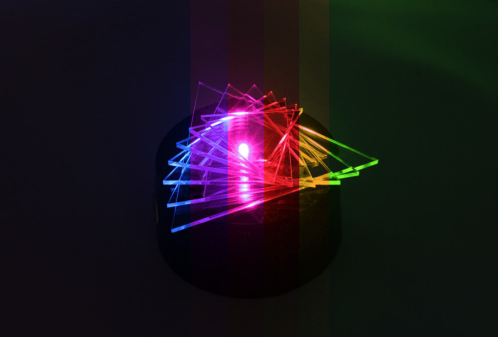 Kitronik Timed Night Light Kit – Stacked Triangles Custom Enclosure