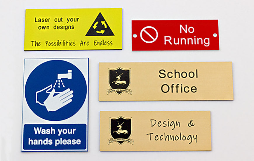 laser engraving laminates