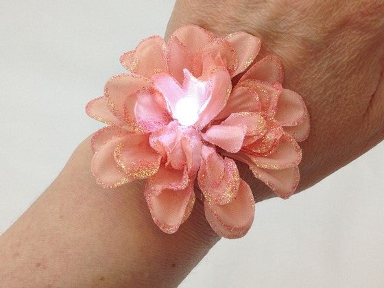 How to Make an LED Flower Power Hair Accessory