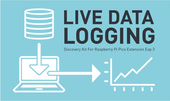 Live Data Logging - Discovery Kit For Raspberry Pi Pico Extension Exp 3 ...