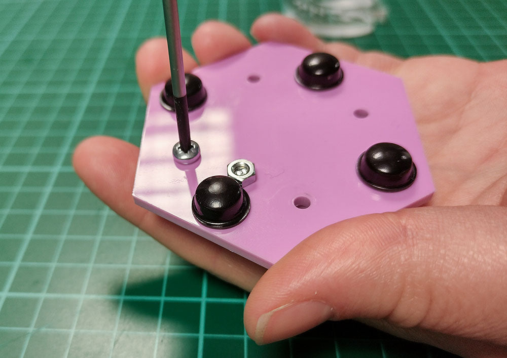 step 3.2 underside of assembly