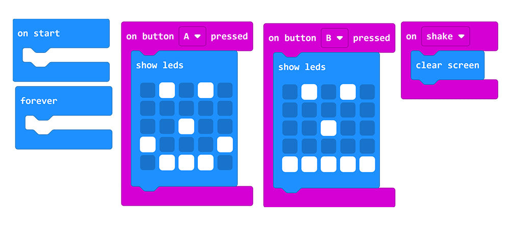 image showing the completed code for this example