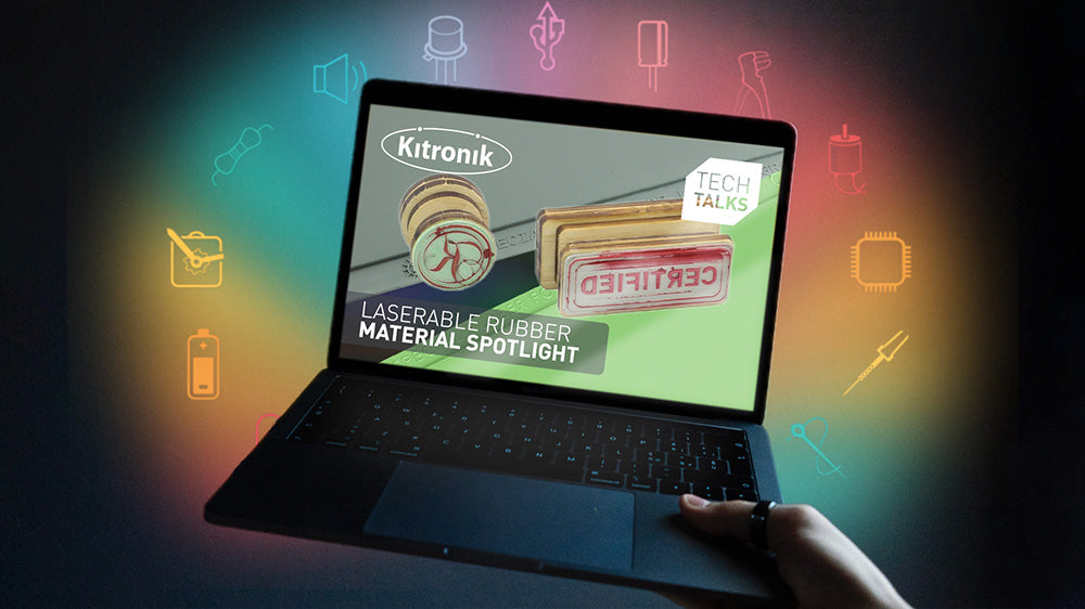 Tech Talk – Laser Compatible Rubber – Thurs 6th Oct @ 10:30AM BST