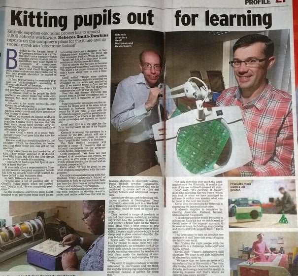 Kitting Pupils Out for Learning!