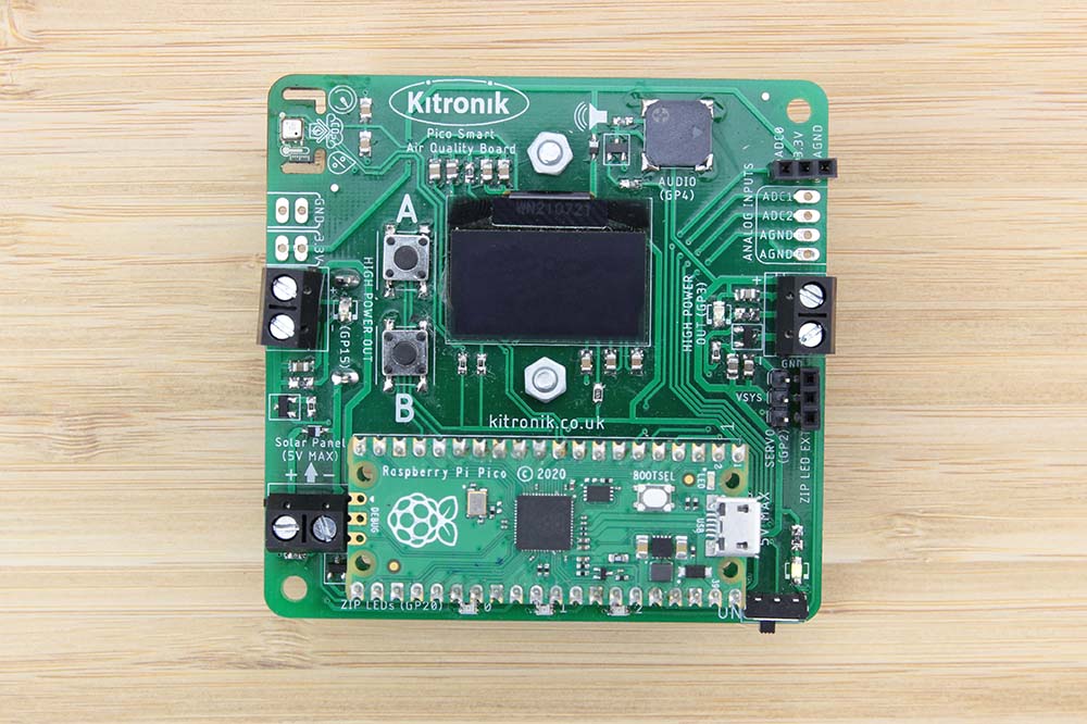 Online Tutorial – Pico Smart Air Quality Board – Using the BME688 Sensor
