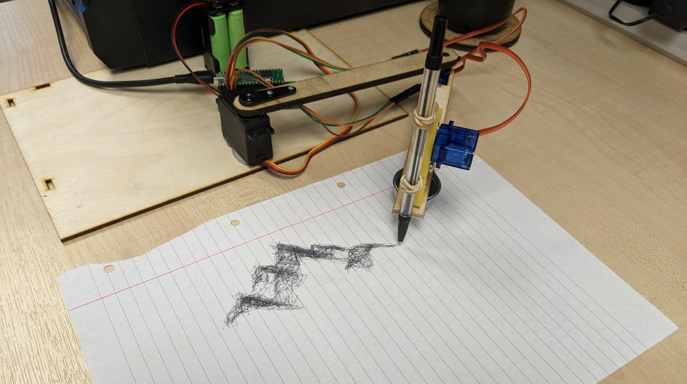 Making an Advanced Pico Drawing Robot Arm