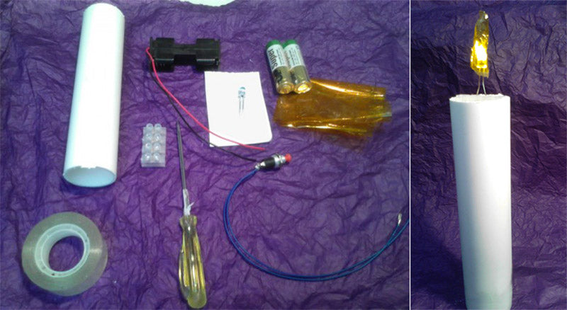 Cub Scout LED Candle Project