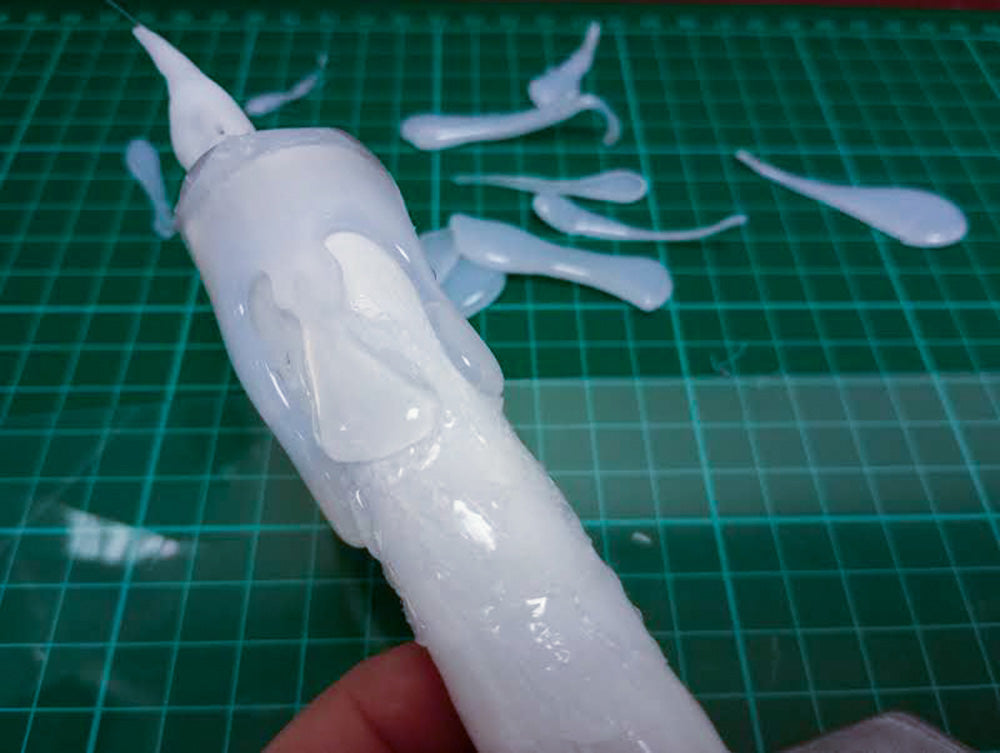 halloween floating candles making of step 10