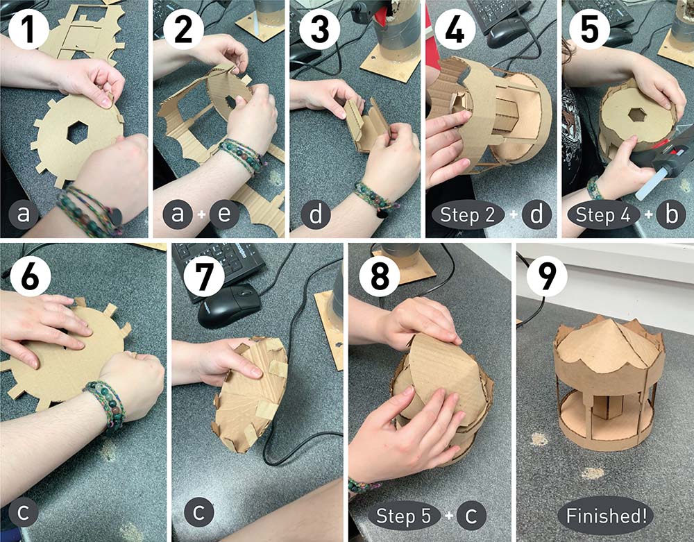 simple servo starter pack carousel assembly steps