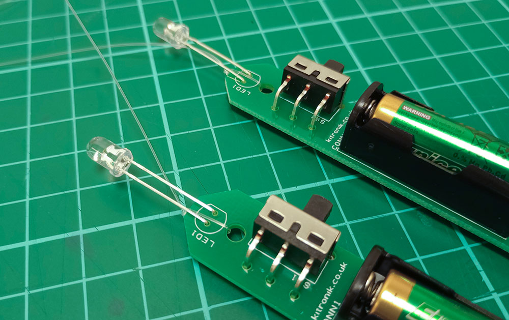 halloween floating candles making of step 3