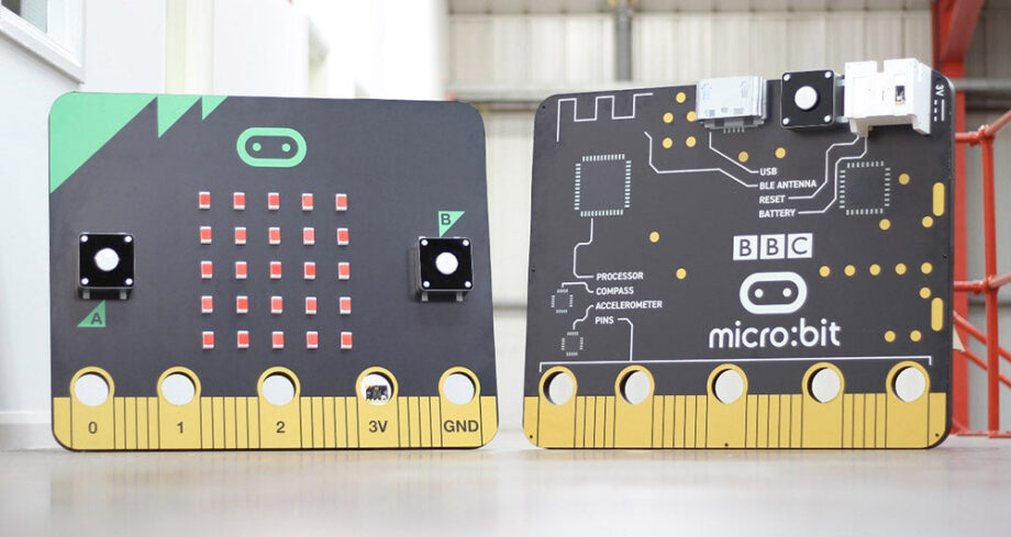 Microbit Size Supersizing The microbit megabit For BETT - Kitronik