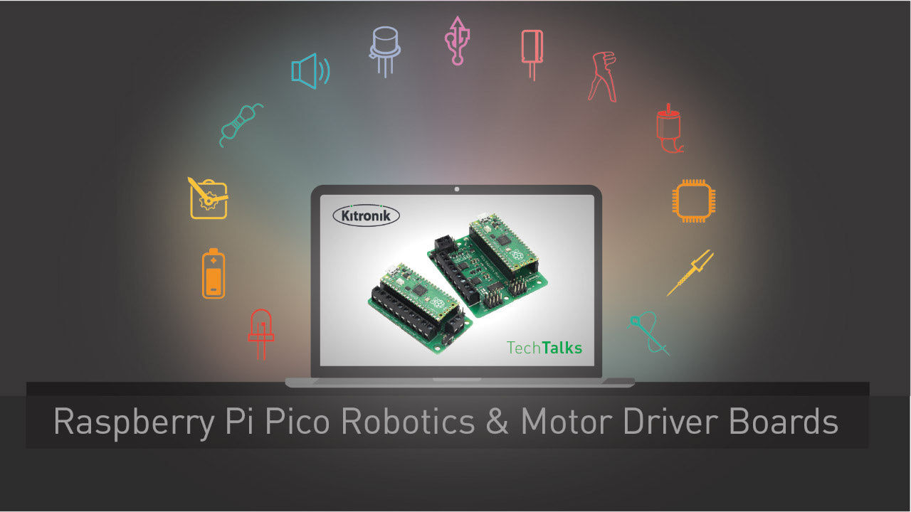 Tech Talk – Motor Driver/Robotics Boards For Raspberry Pi Pico – 13th May
